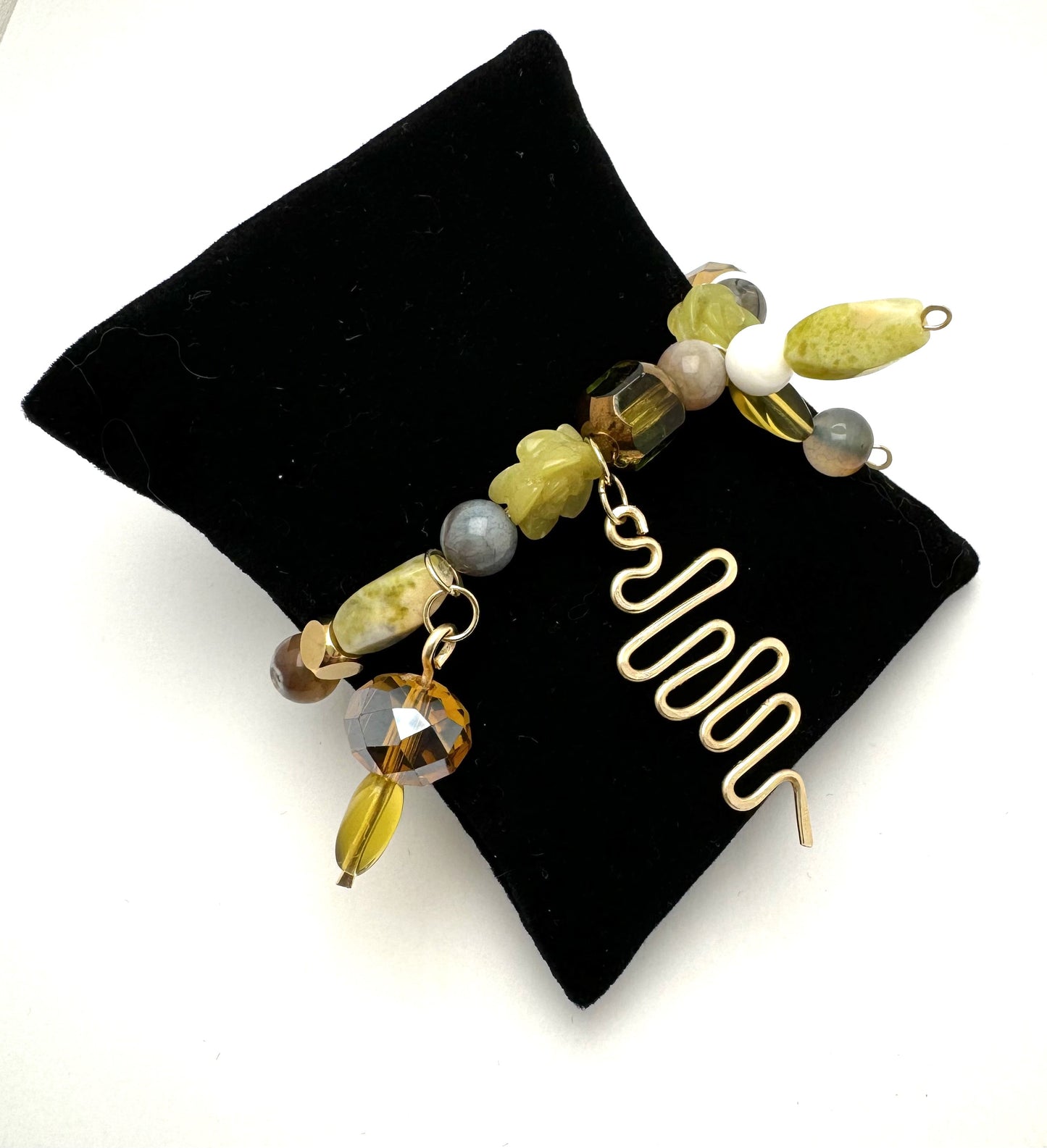 Urban Beachcomber Collection - Boho Chic Bracelet with Charms