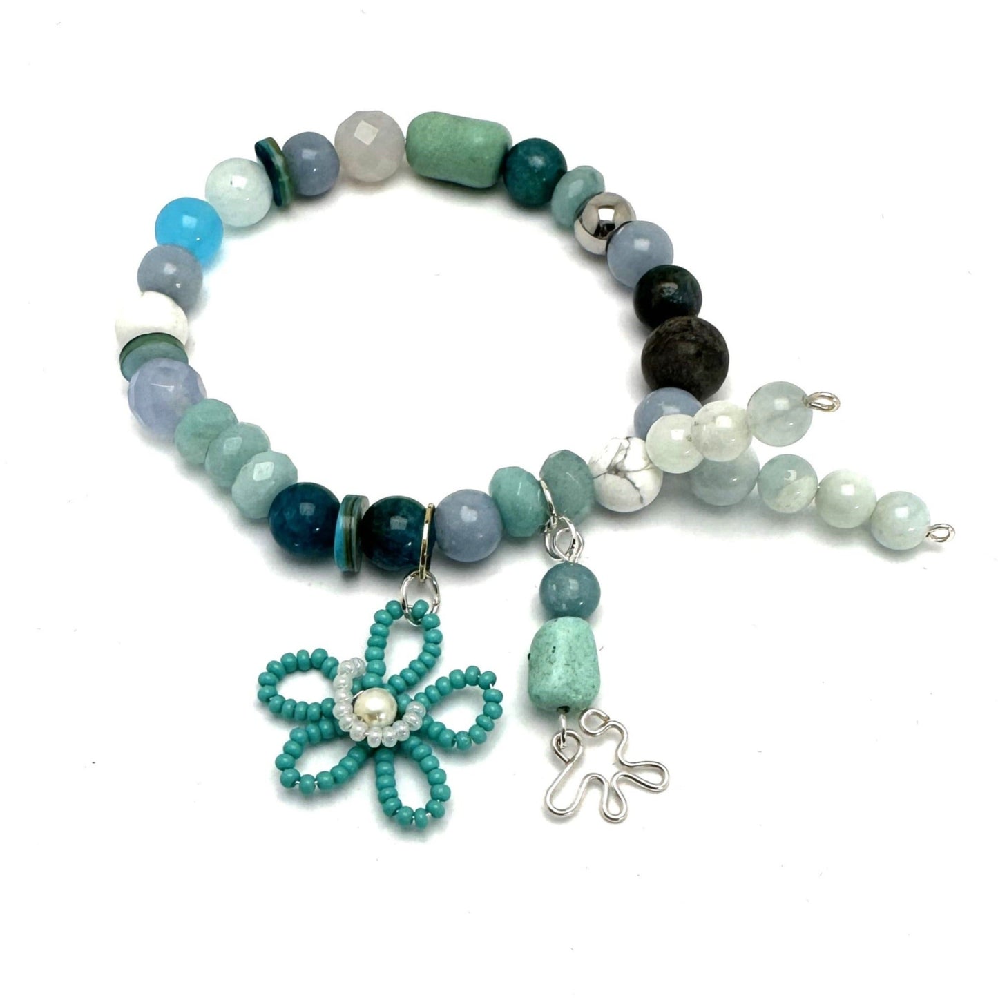 Urban Beachcomber Collection - Bracelet with Mixed Stones