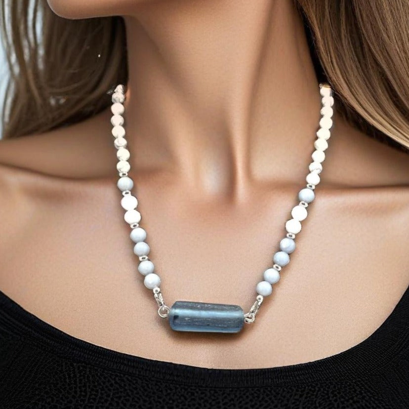 Urban Beachcomber Collection - Necklace with Sea Glass Pendant