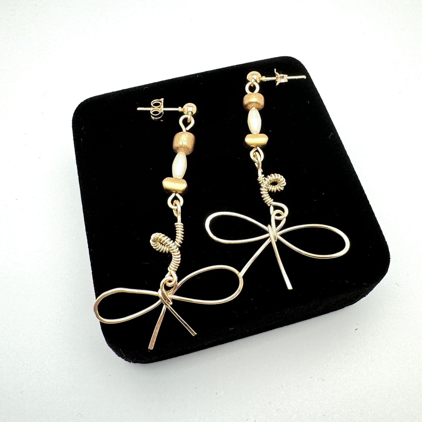 Downtown Fusion Collection - Drop Earrings with bows