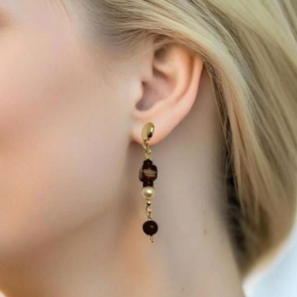 Downtown Fusion - Drop Earrings