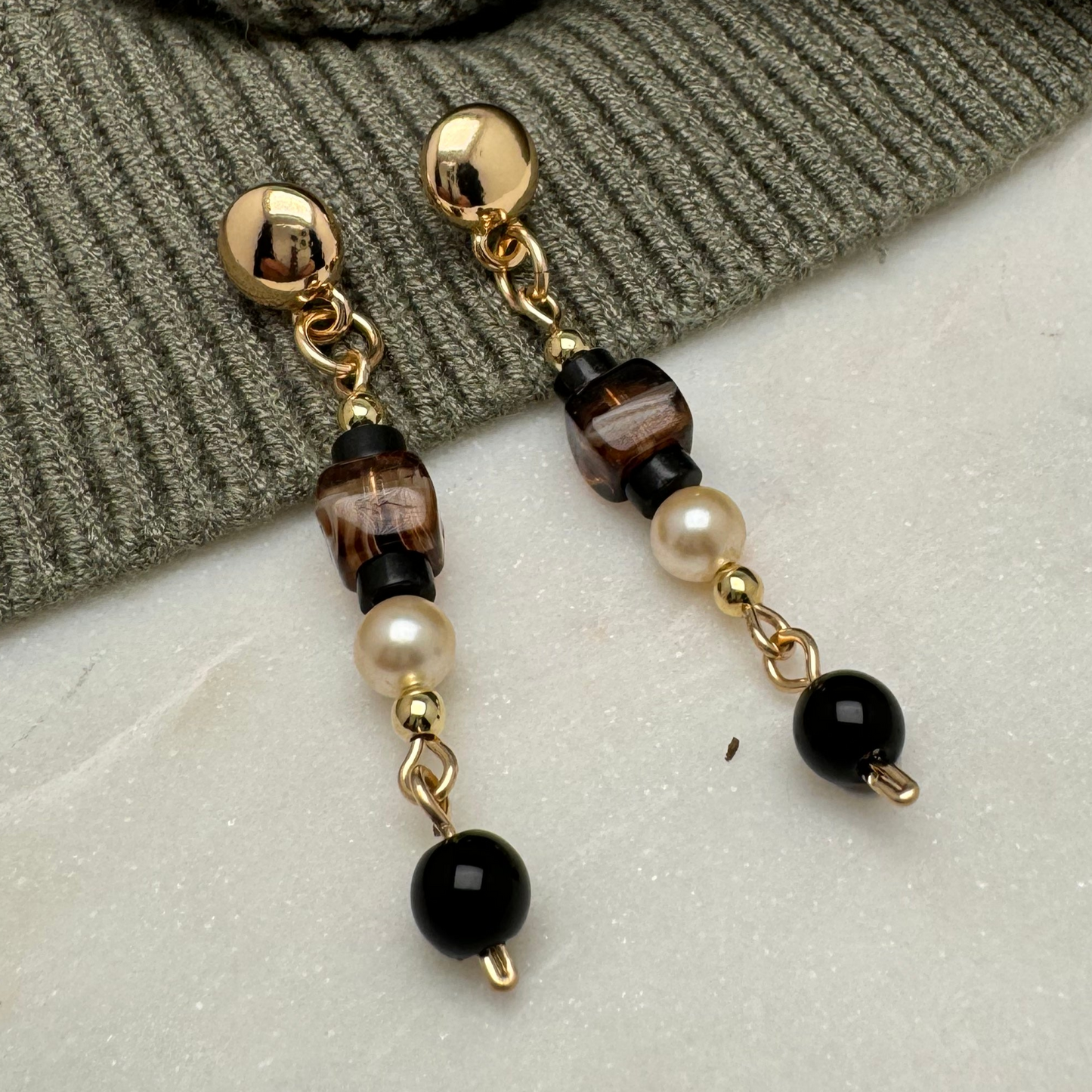 Downtown Fusion - Drop Earrings