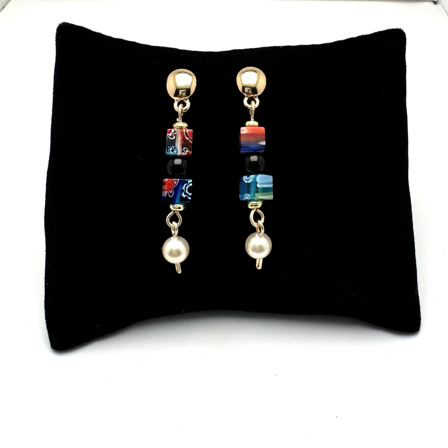 Downtown Fusion - Graffiti drop Earrings