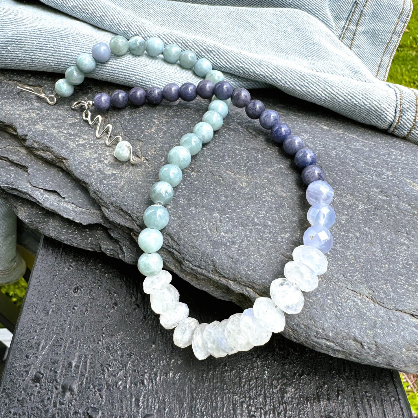 Urban Beachcomber Collection - Mixed Stone Necklace
