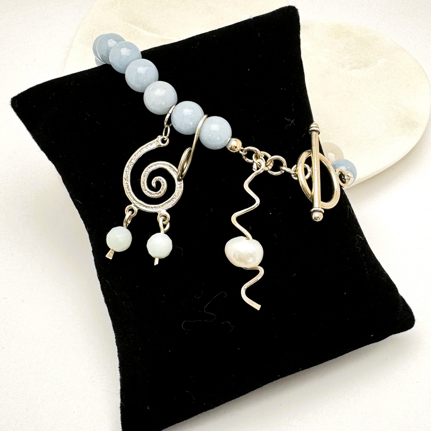 Urban Beachcomber Collection - Angelite Bracelet