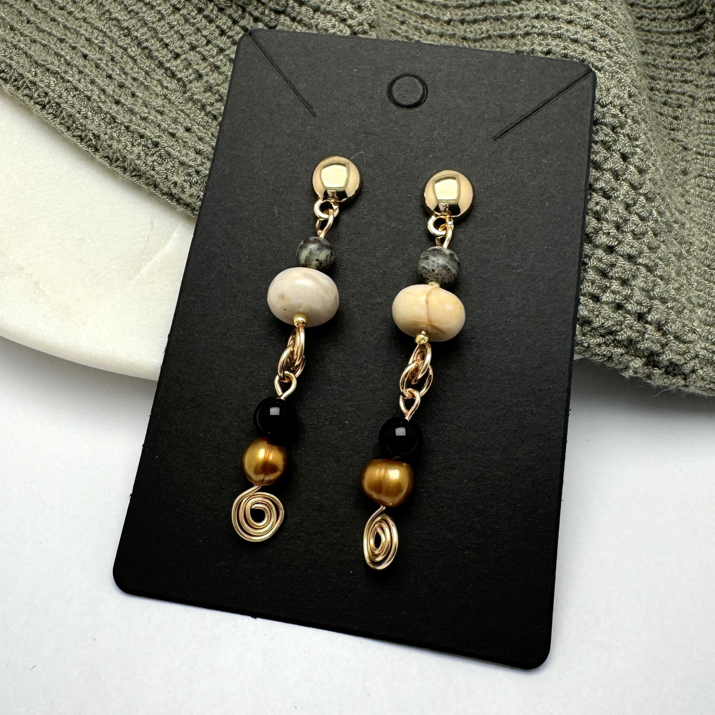 Downtown Fusion Collection - Dangle Earrings