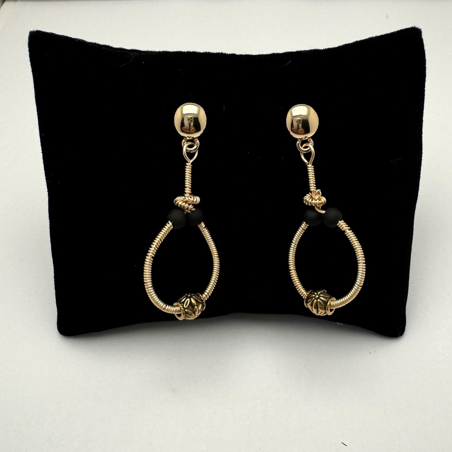 Downtown Fusion - Drop Hoop Earring