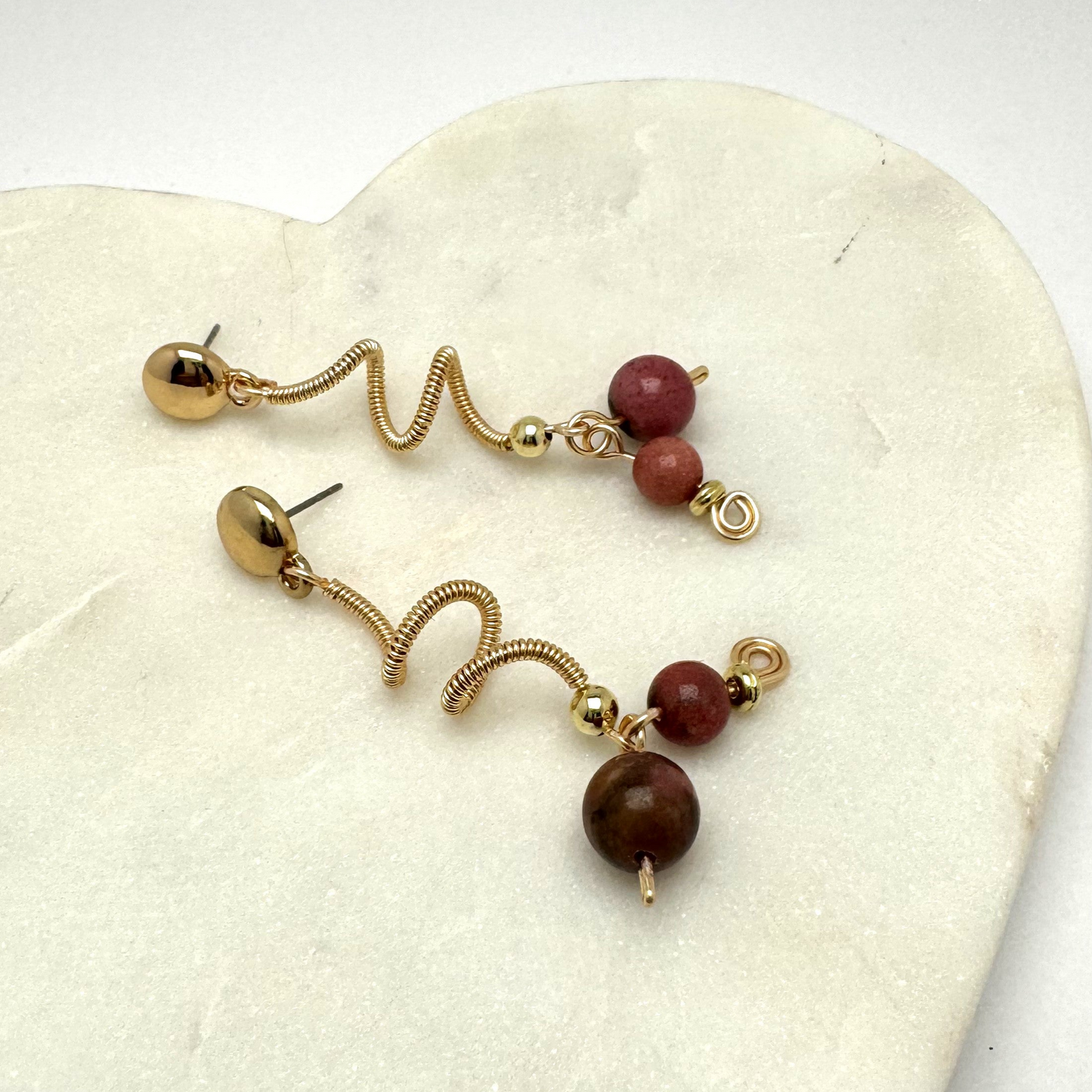 Heart and Soul Collection - Dangle Pierced Earrings