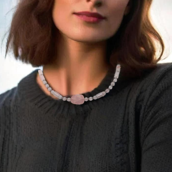 Heart and Soul Collection - Rose Quartz Necklace