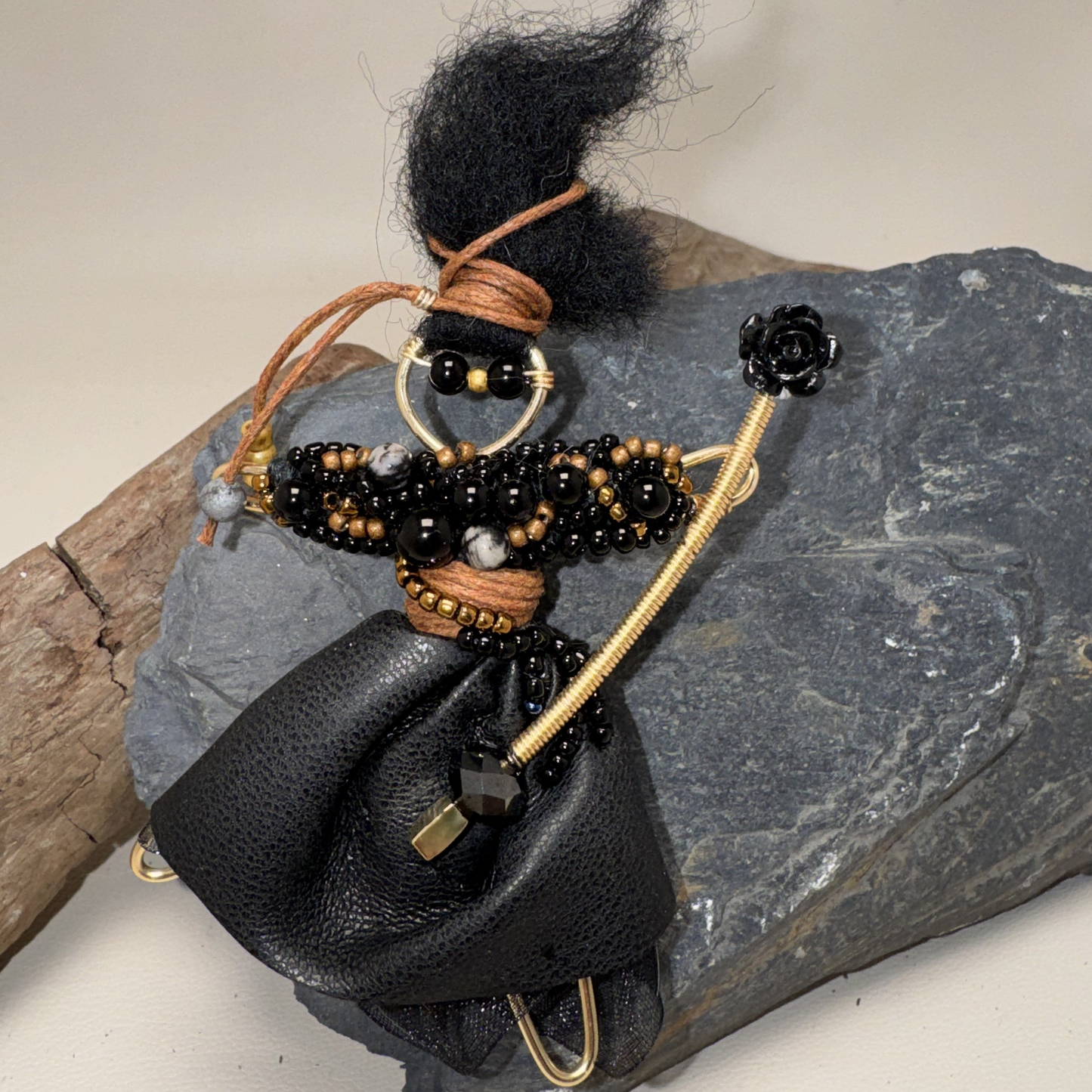 Kindred Spirit Pixie Brooch - Warrior