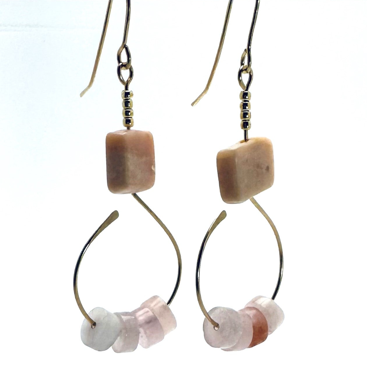 Heart and Soul Collection - Rose Quartz Earrings