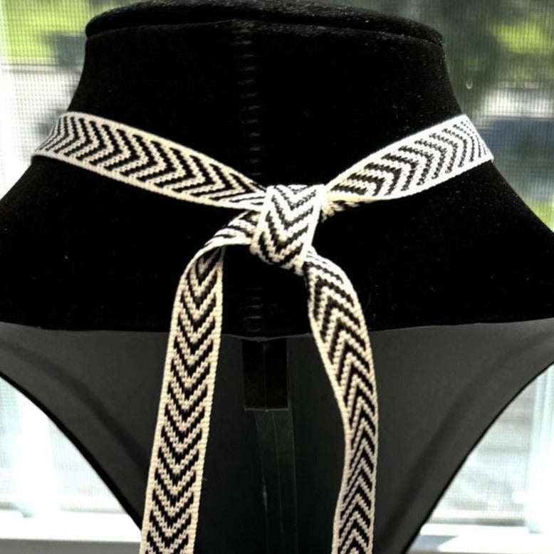 Urban Beachcomber - Ribbon Necklace