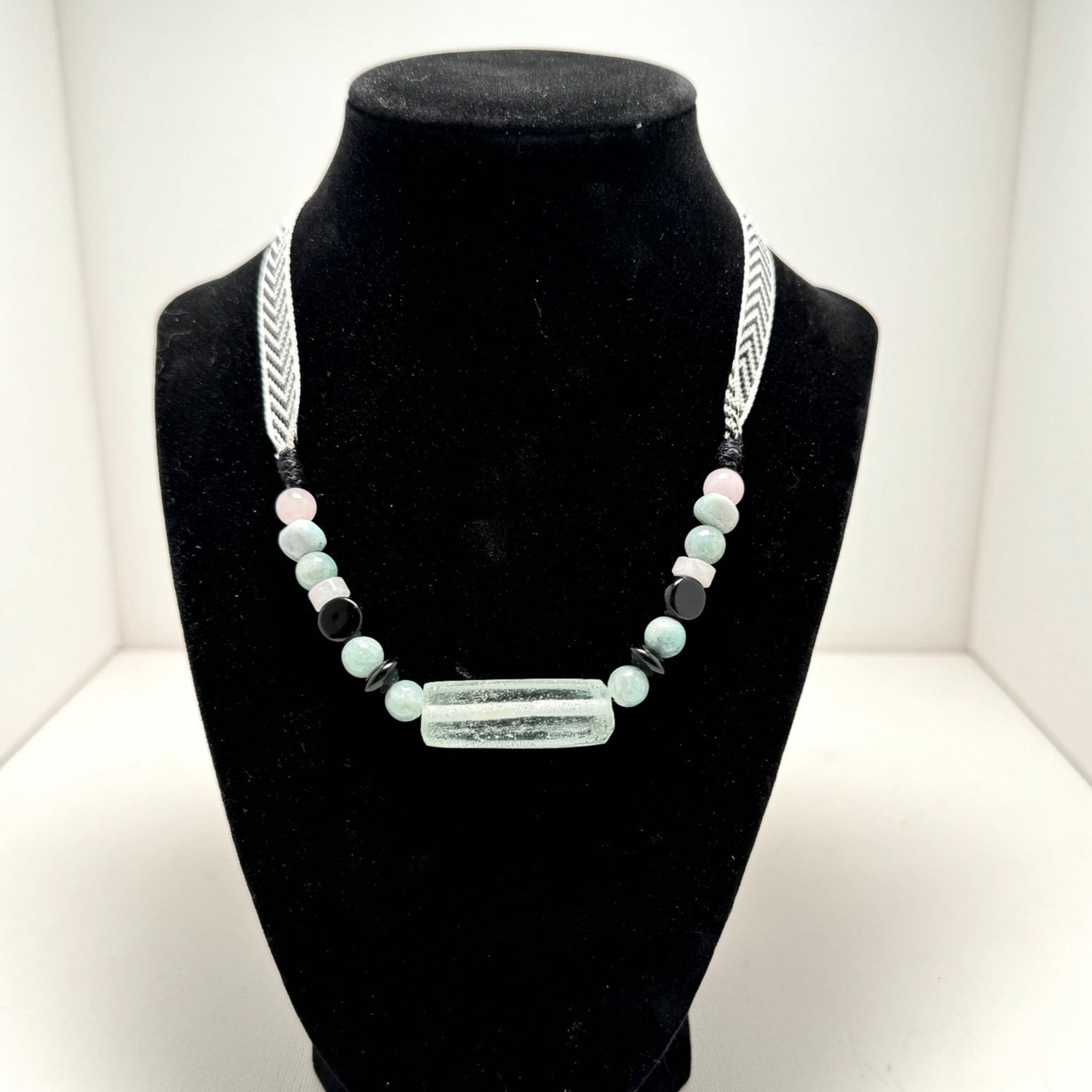 Urban Beachcomber - Ribbon Necklace