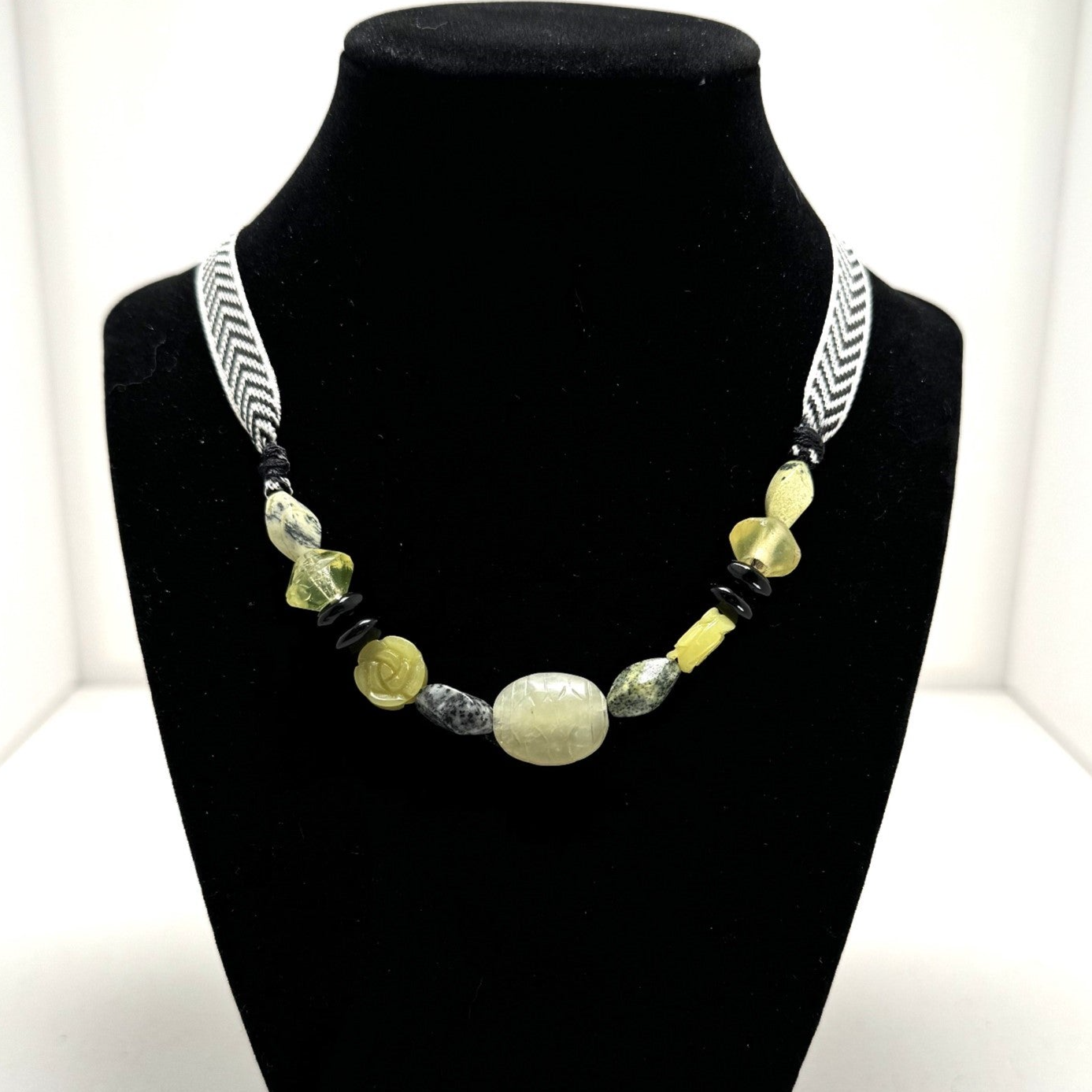 Urban Beachcomber - Ribbon Necklace