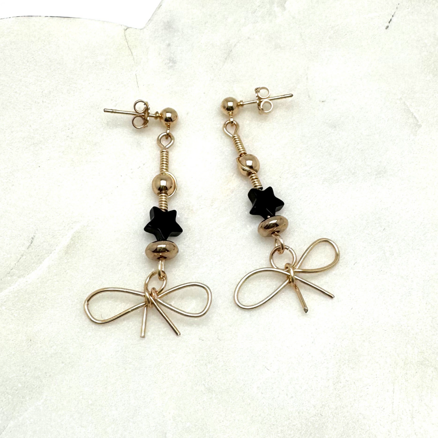 Downtown Fusion Collection - Drop Earring with bow