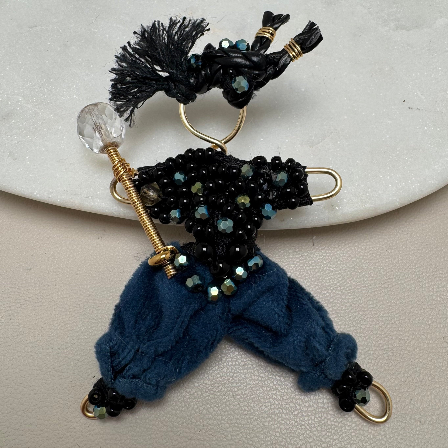 Kindred Spirit Pixie Brooch - Warrior
