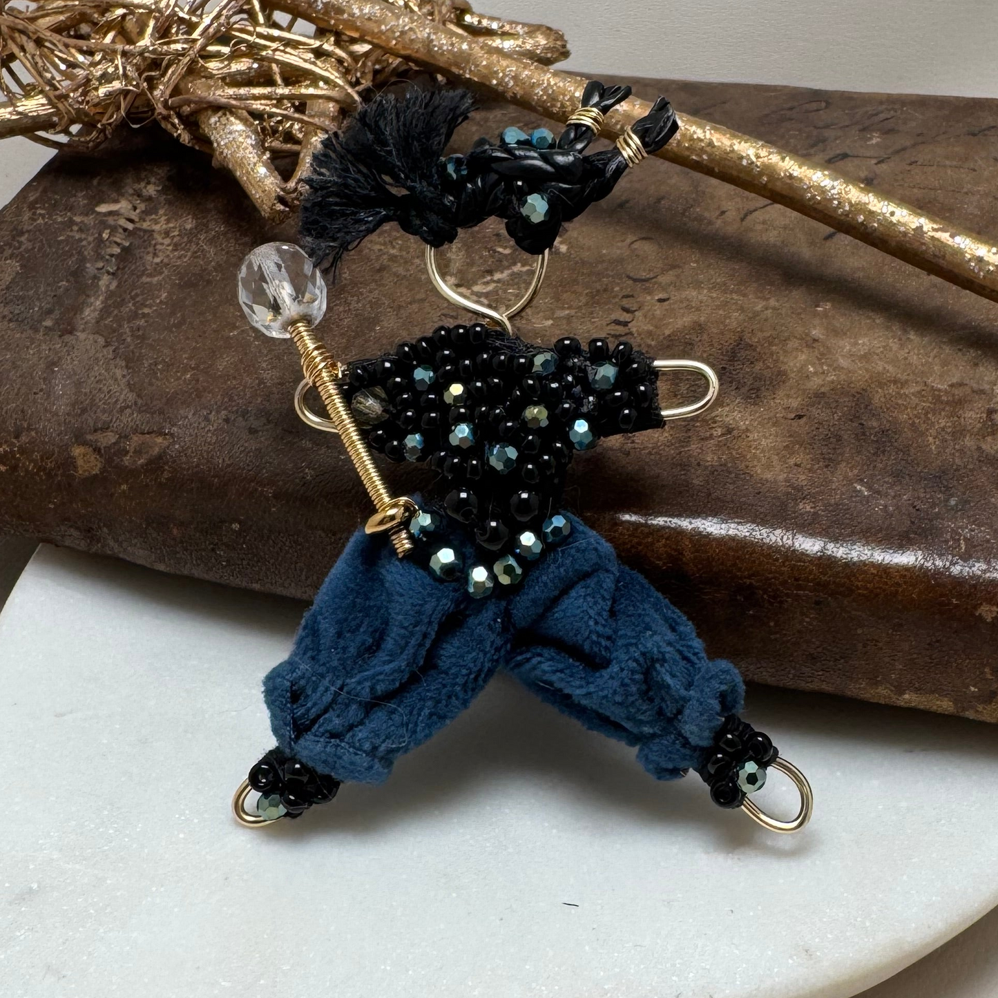 Kindred Spirit Pixie Brooch - Warrior