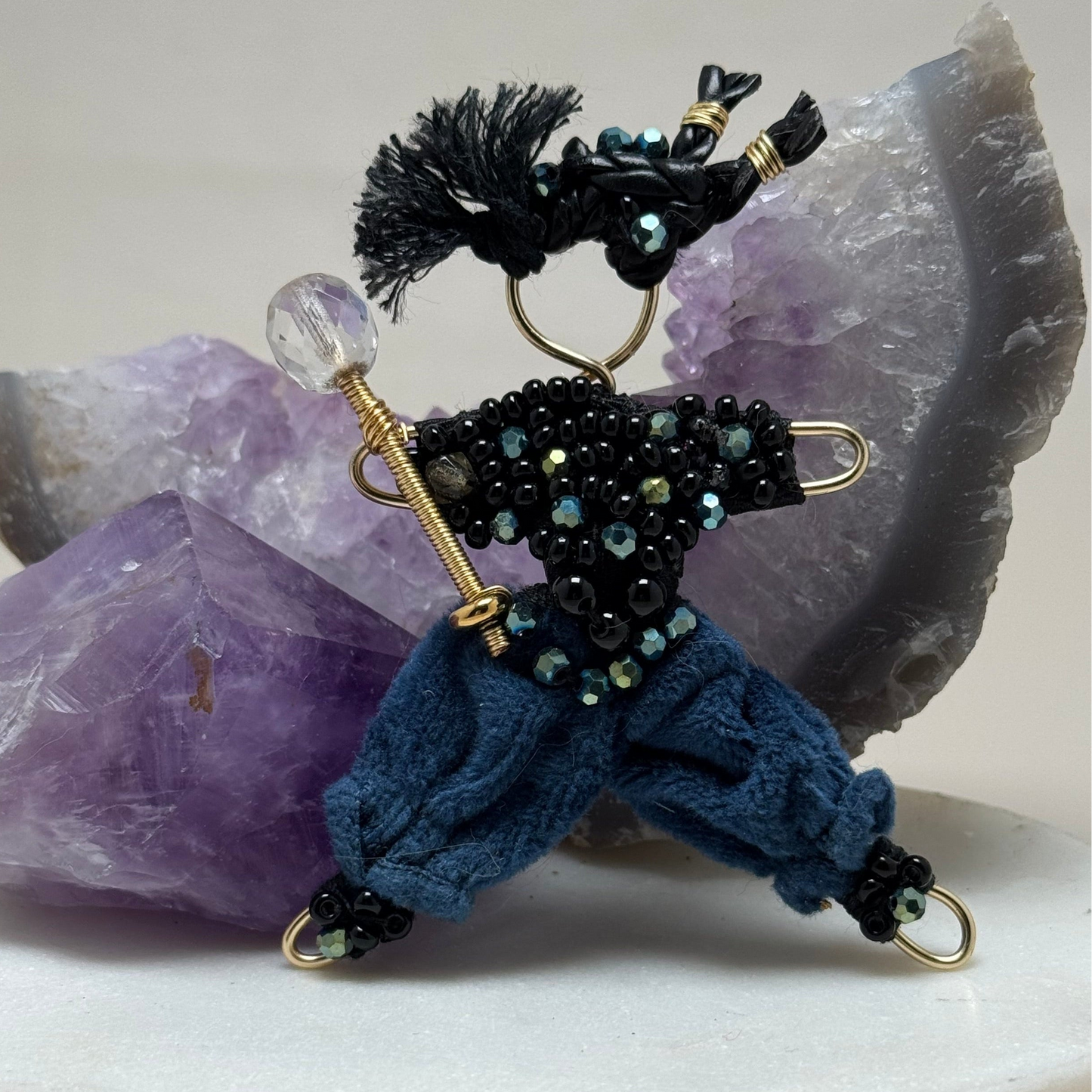 Kindred Spirit Pixie Brooch - Warrior