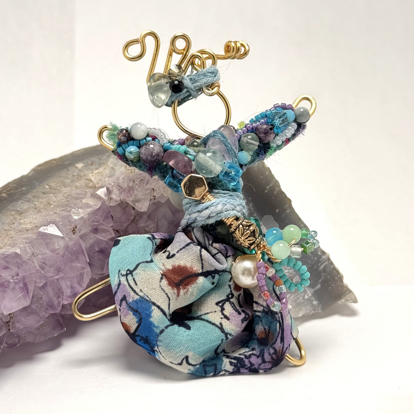 Kindred Spirit Pixie Brooch - Warrior
