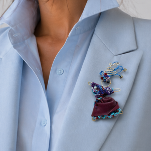 Kindred Spirit Pixie Brooch - Free Spirit