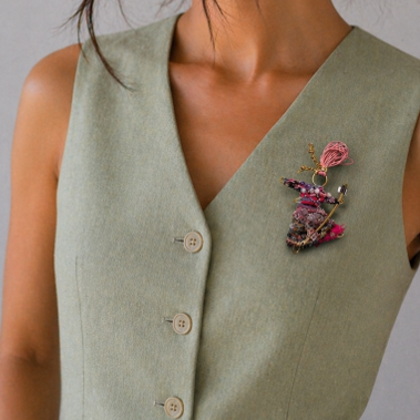 Kindred Spirit Brooch - Free Spirit