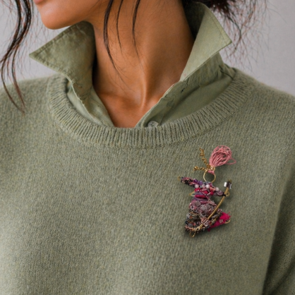 Kindred Spirit Brooch - Free Spirit