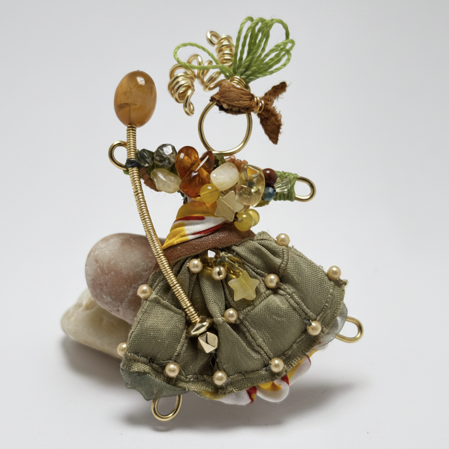 Kindred Spirit Pixie Brooches - Warrior