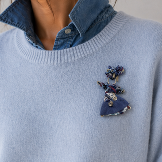 Kindred Spirit Pixie Brooch - Luminary
