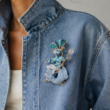 Kindred Spirit Pixie Brooch - Luminary