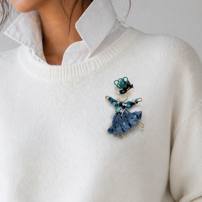 Kindred Spirit Pixie Brooch - Free Spirit