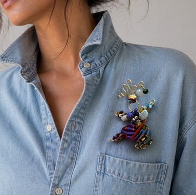Kindred Spirit Pixie Brooch - Free Spirit