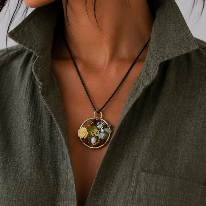 Halo Pendant - Whole Hearted