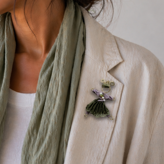 Kindred Spirit Pixie Brooch - Free Spirit